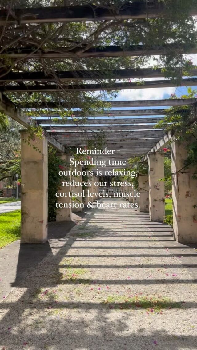 #MindfulMonday ✔️

We’re doing ourselves a favor and we’re spending some time outside today, we deserve it and so do you.. join us! ☀️

#Mondaymotivation #Inspiration #Community #Outdoors #CoralGables #HealthyLifestyle #GoOutside #Health #Wellness #Goforawalk #LoveYourself #Wellnesstips #MindBodySocial #MindfulMonday